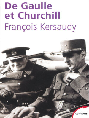 cover image of De Gaulle et Churchill
